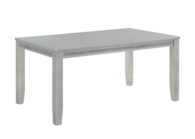 Crown Mark - Vela - Dining Table - Gray - 5th Avenue Furniture