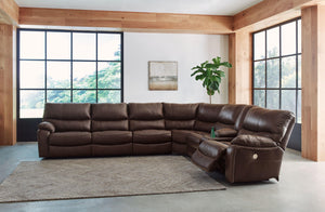 Signature Design by Ashley® - Family Circle - Power Reclining Sectional - 5th Avenue Furniture