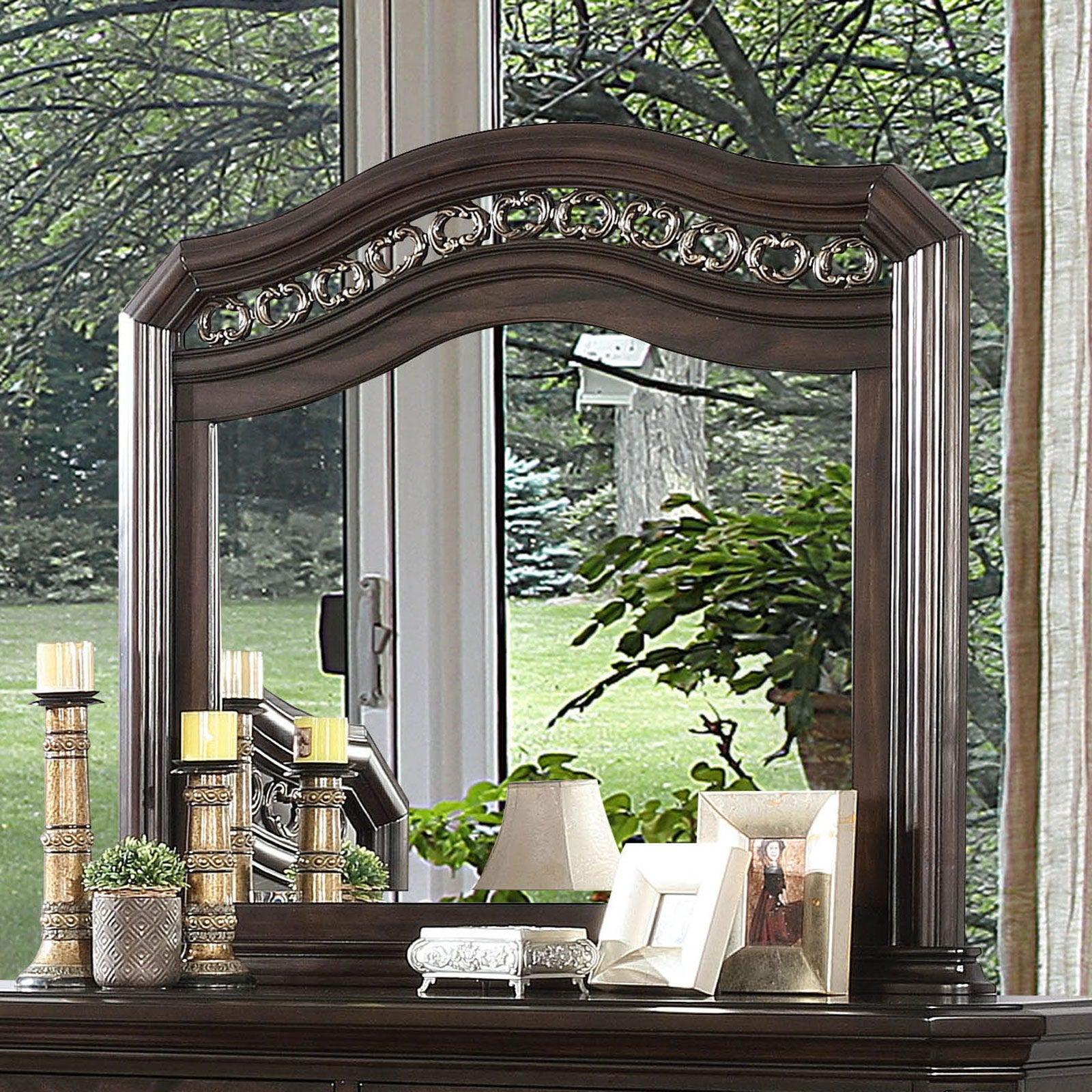 Furniture of America - Calliope - Mirror - Espresso - 5th Avenue Furniture