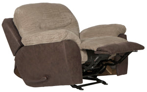 McMahon - Glider Recliner - Bark - 5th Avenue Furniture