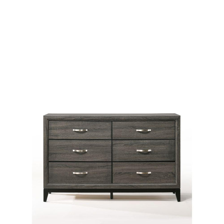ACME - Valdemar - Dresser - Weathered Gray - 5th Avenue Furniture