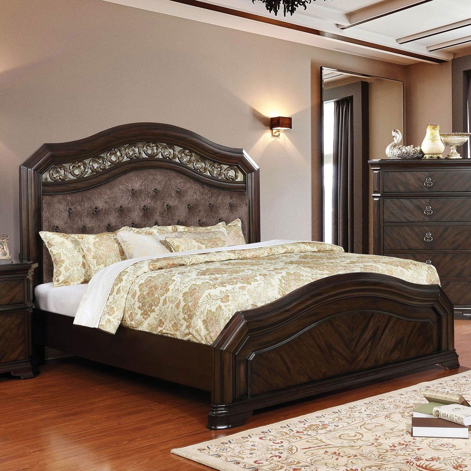 Furniture of America - Calliope - Upholstered Bed - 5th Avenue Furniture