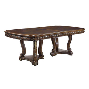 ACME - Devayne - Dining Table - Dark Walnut Finish - 30" - 5th Avenue Furniture