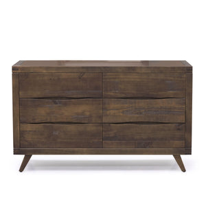 Steve Silver Furniture - Pasco - Dresser With Glides - Brown - 5th Avenue Furniture