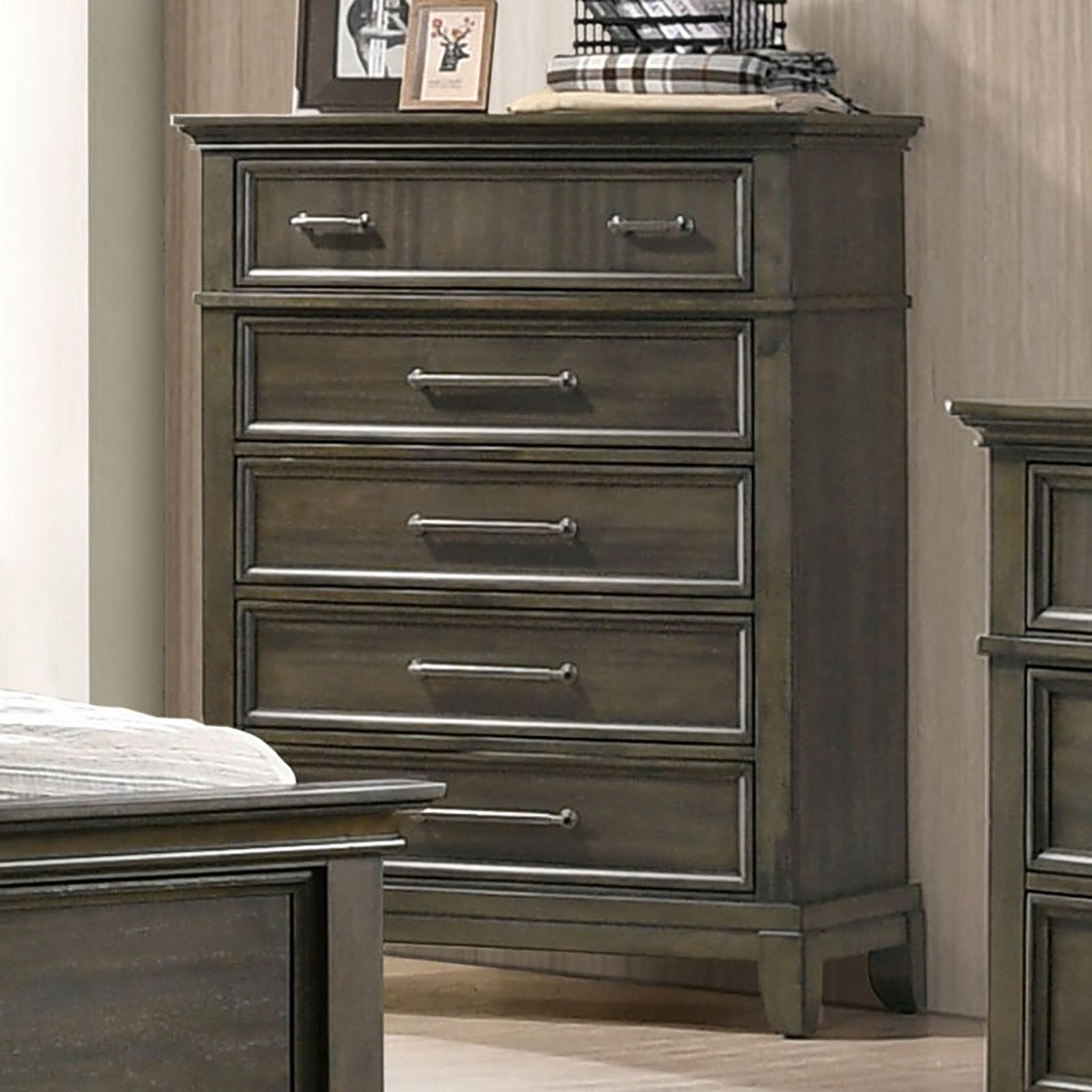 Furniture of America - Houston - Chest - Gray - 5th Avenue Furniture