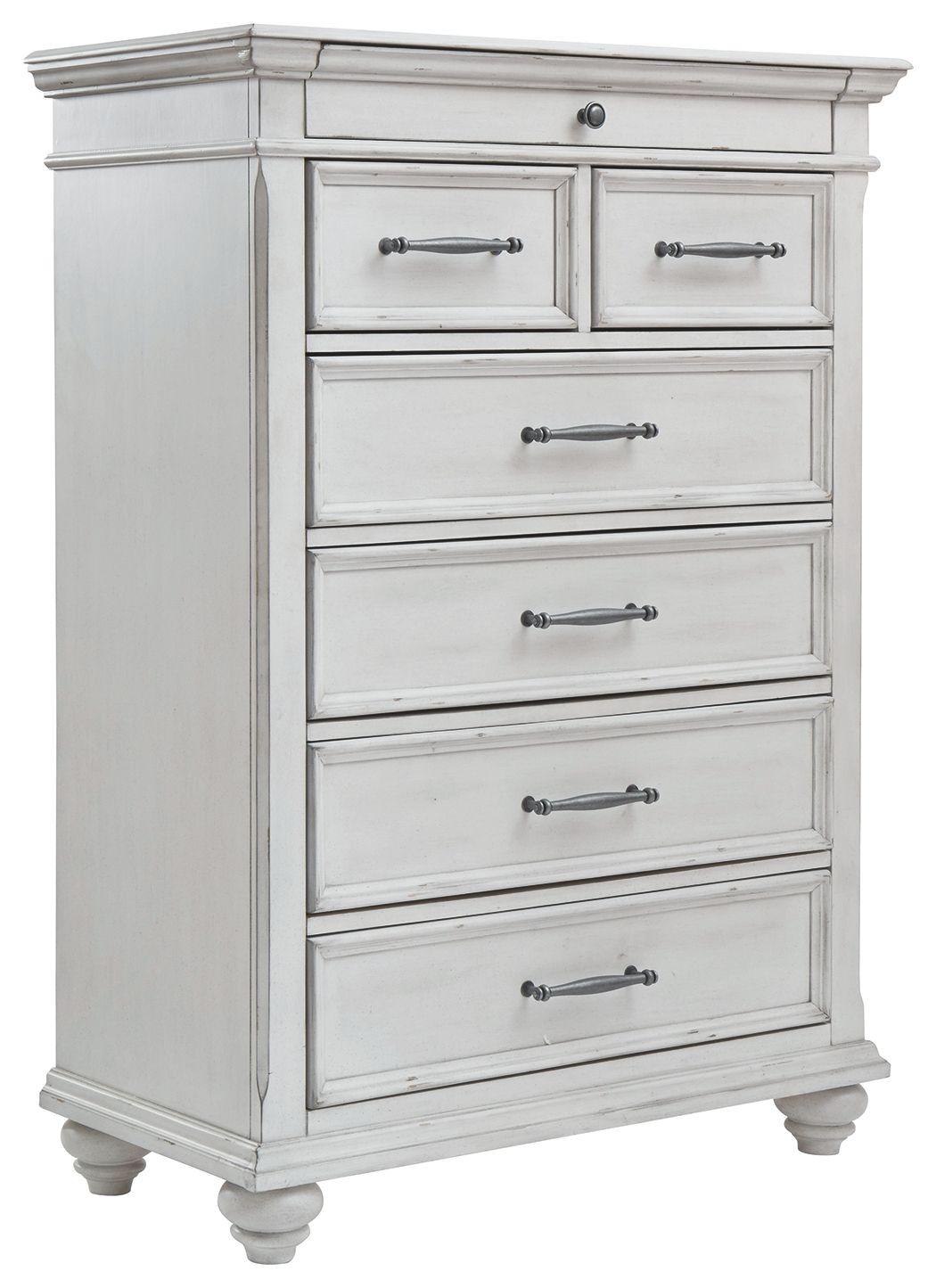 Ashley Furniture - Kanwyn - Whitewash - Chest - 5th Avenue Furniture