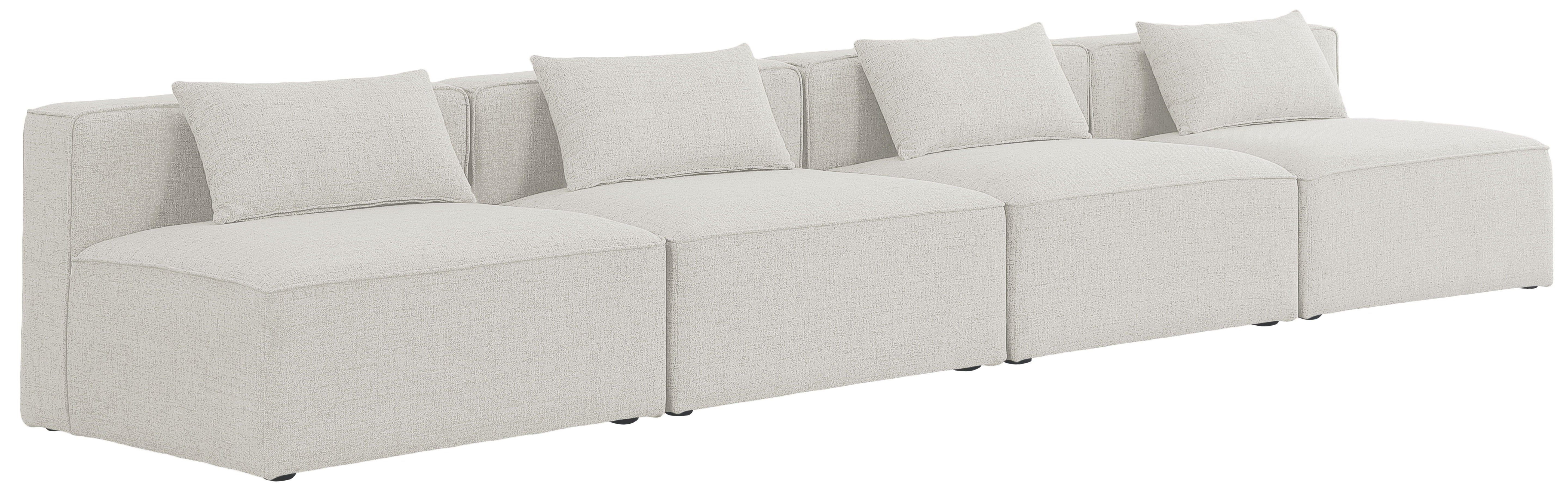 Meridian Furniture - Cube - Modular Sofa Armless 4 Seats - 5th Avenue Furniture