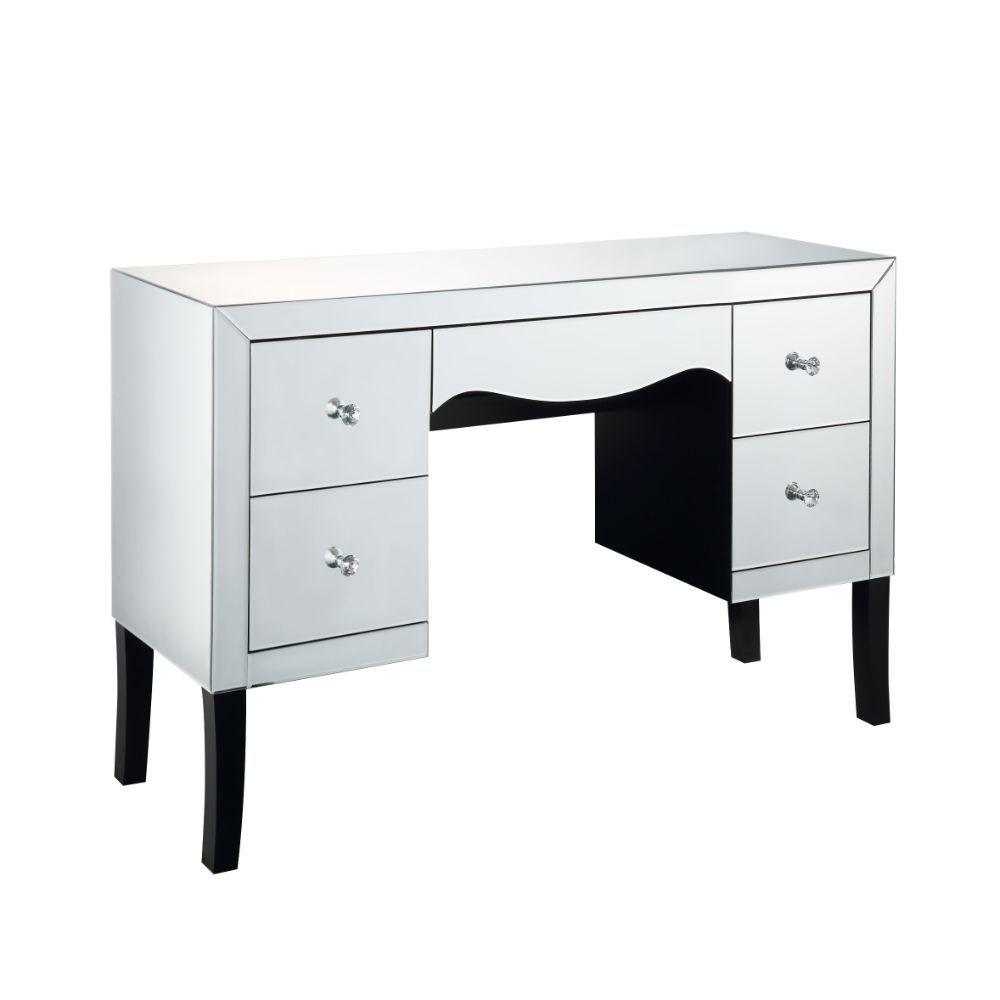 ACME - Ratana - Vanity Desk - Mirrored - 5th Avenue Furniture