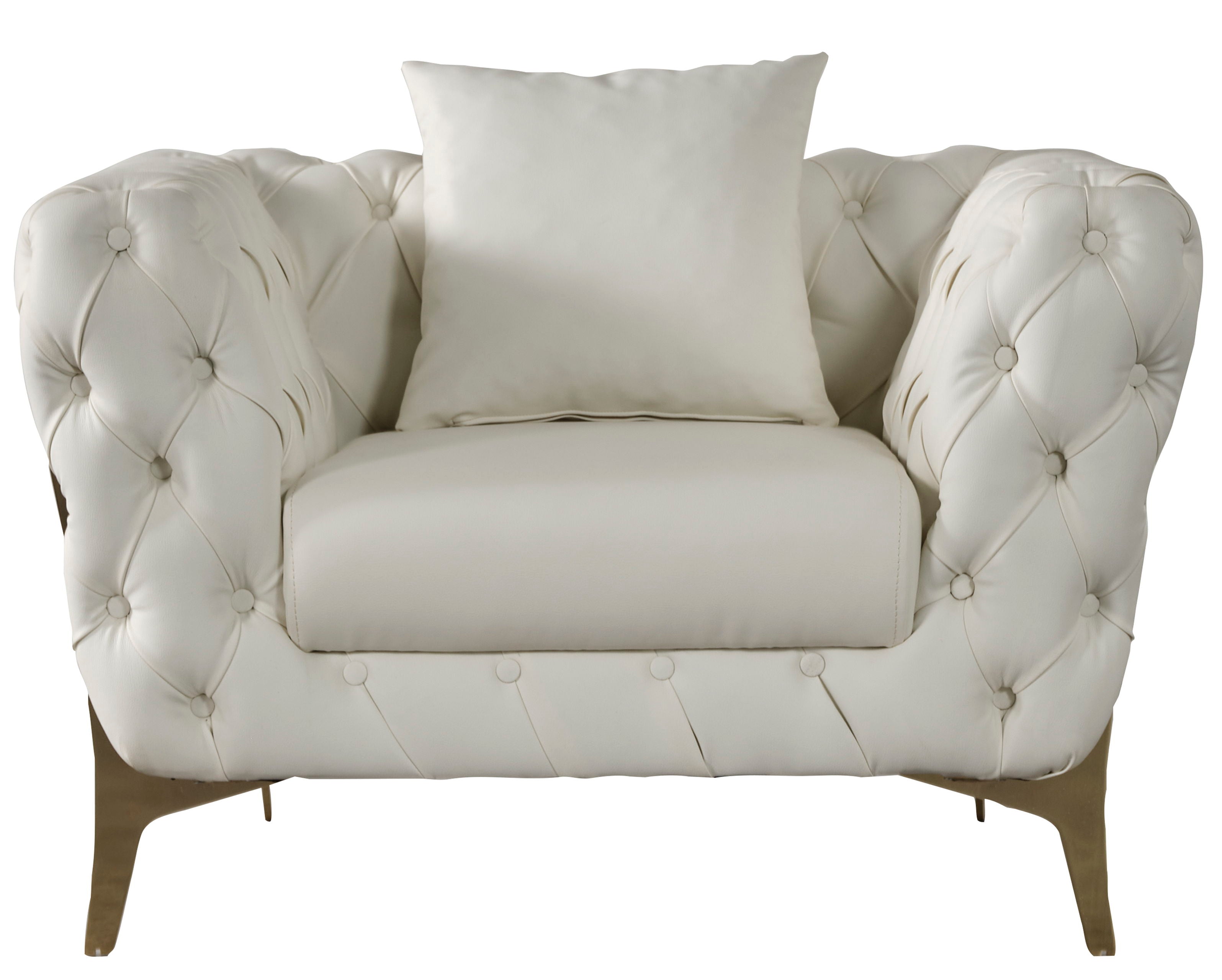 Aurora - Chair - Cream - 5th Avenue Furniture