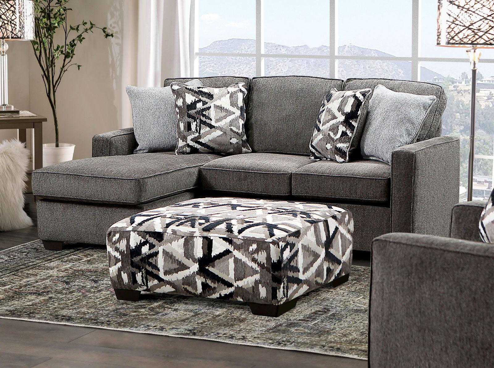 Furniture of America - Brentwood - Sectional - Gray - 5th Avenue Furniture