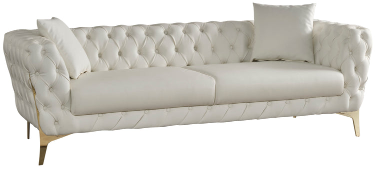 Aurora - Sofa - Cream - 5th Avenue Furniture