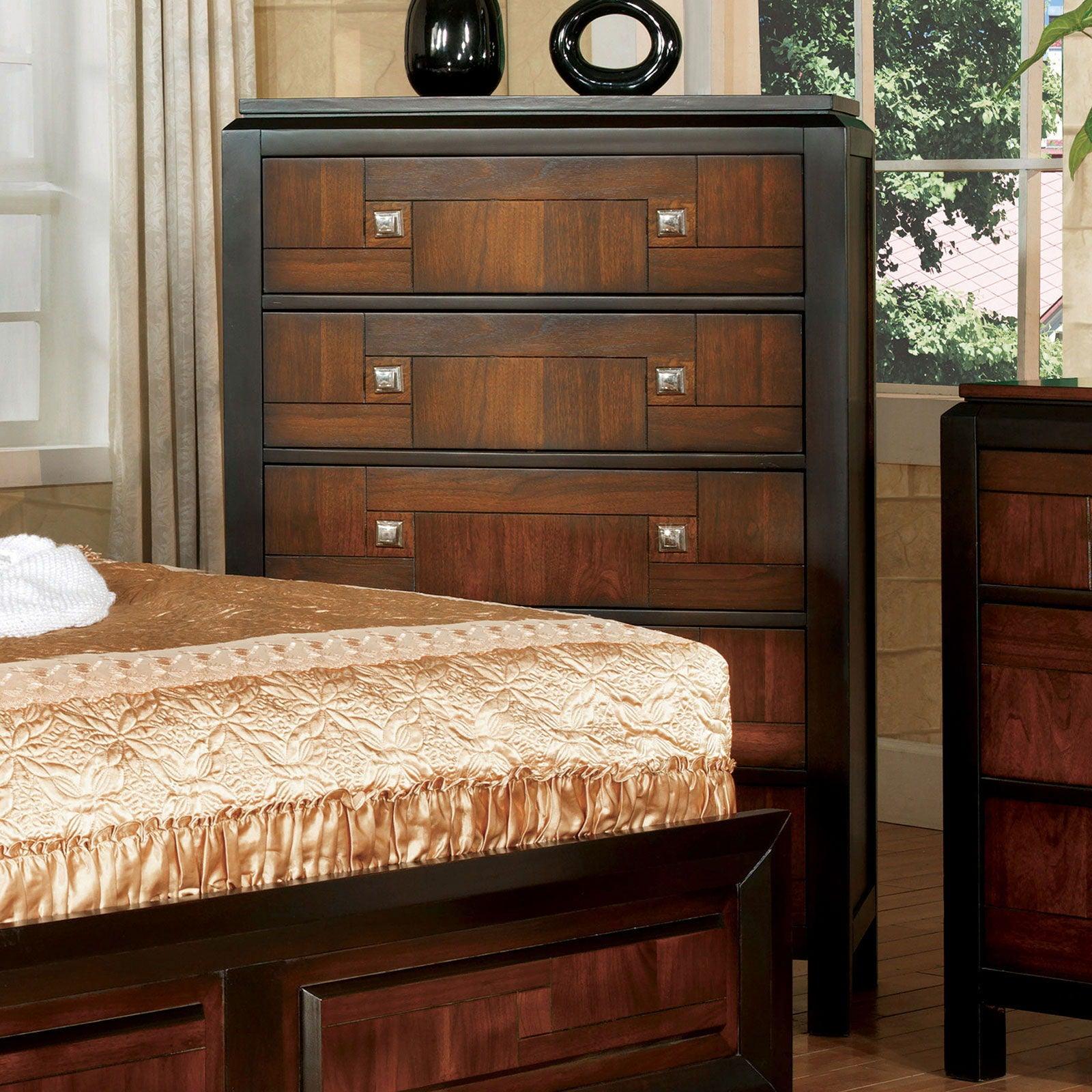 Furniture of America - Patra - Chest - Acacia / Walnut - 5th Avenue Furniture