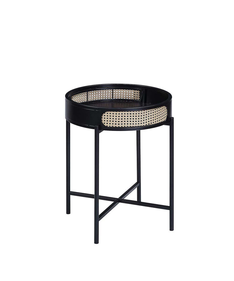 ACME - Colson - End Table - Black Finish - 24" - 5th Avenue Furniture