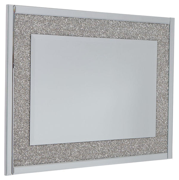 Ashley Furniture - Kingsleigh - Metallic - Accent Mirror - Rectangular - 5th Avenue Furniture