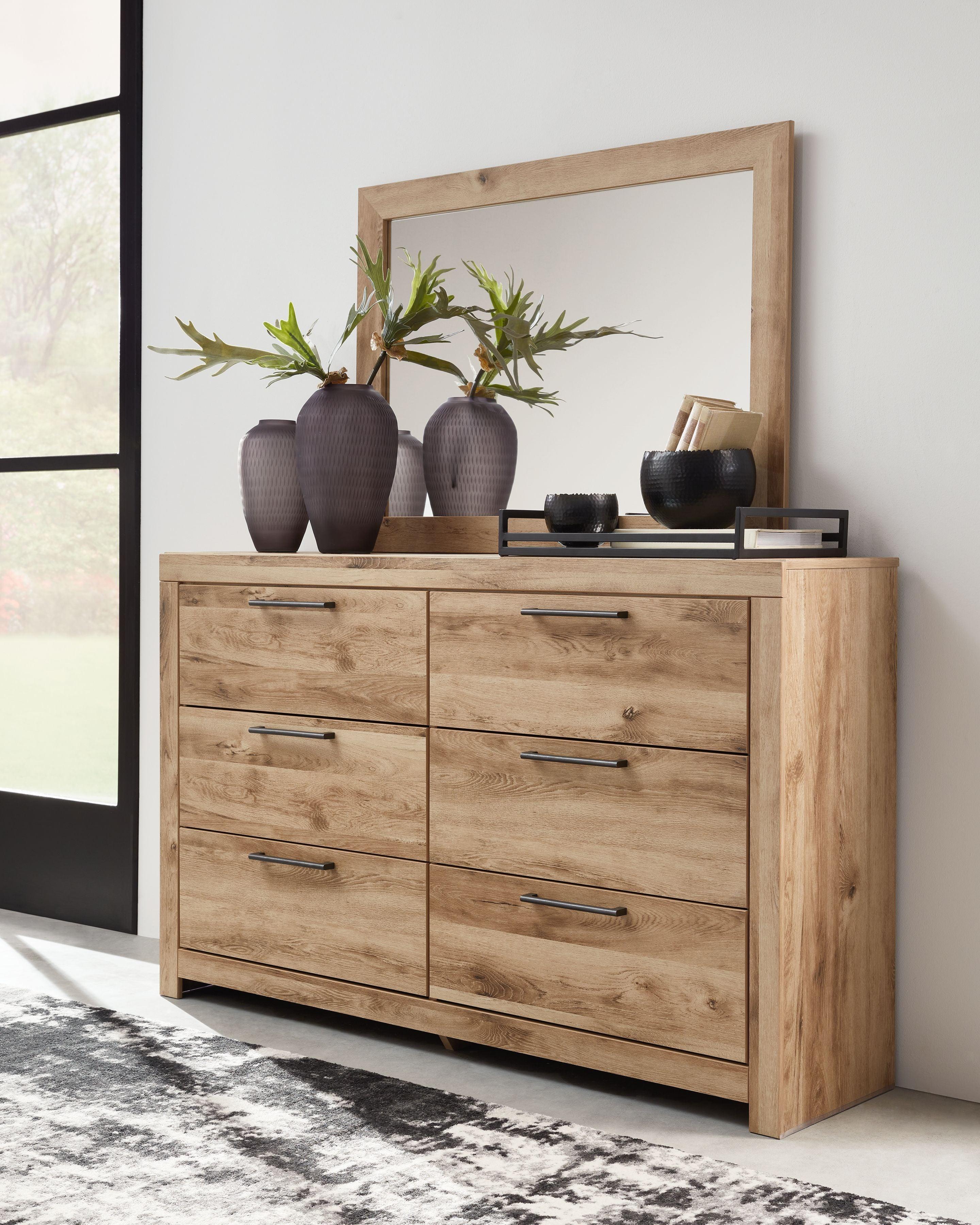 Signature Design by Ashley® - Hyanna - Tan - Dresser, Mirror - 5th Avenue Furniture