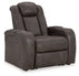 Signature Design by Ashley® - Fyne-dyme - Power Recliner/Adj Headrest - 5th Avenue Furniture