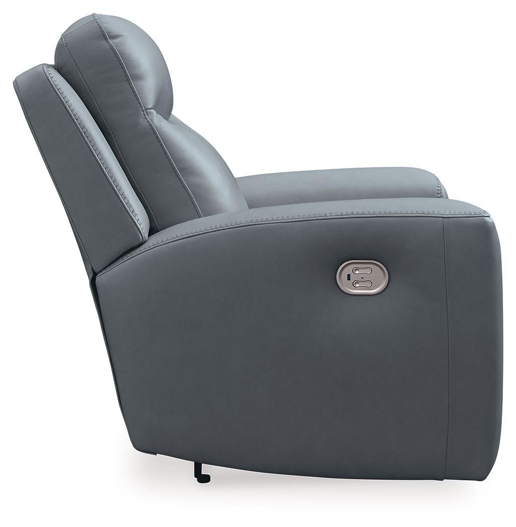 Signature Design by Ashley® - Mindanao - Pwr Recliner/Adj Headrest - 5th Avenue Furniture