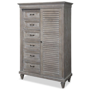 Magnussen Furniture - Lancaster - Gentlemans Chest - Dovetail Grey - 5th Avenue Furniture