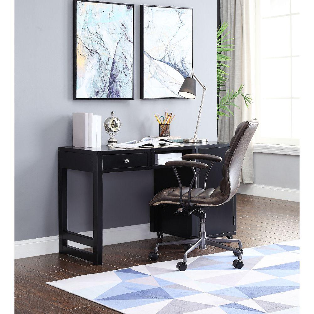 ACME - Kaniel - Desk - Black - 5th Avenue Furniture