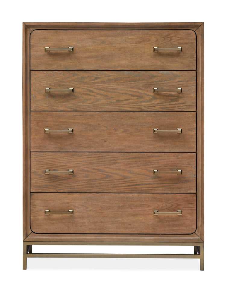 Magnussen Furniture - Lindon - Drawer Chest - Belgian Wheat - 5th Avenue Furniture