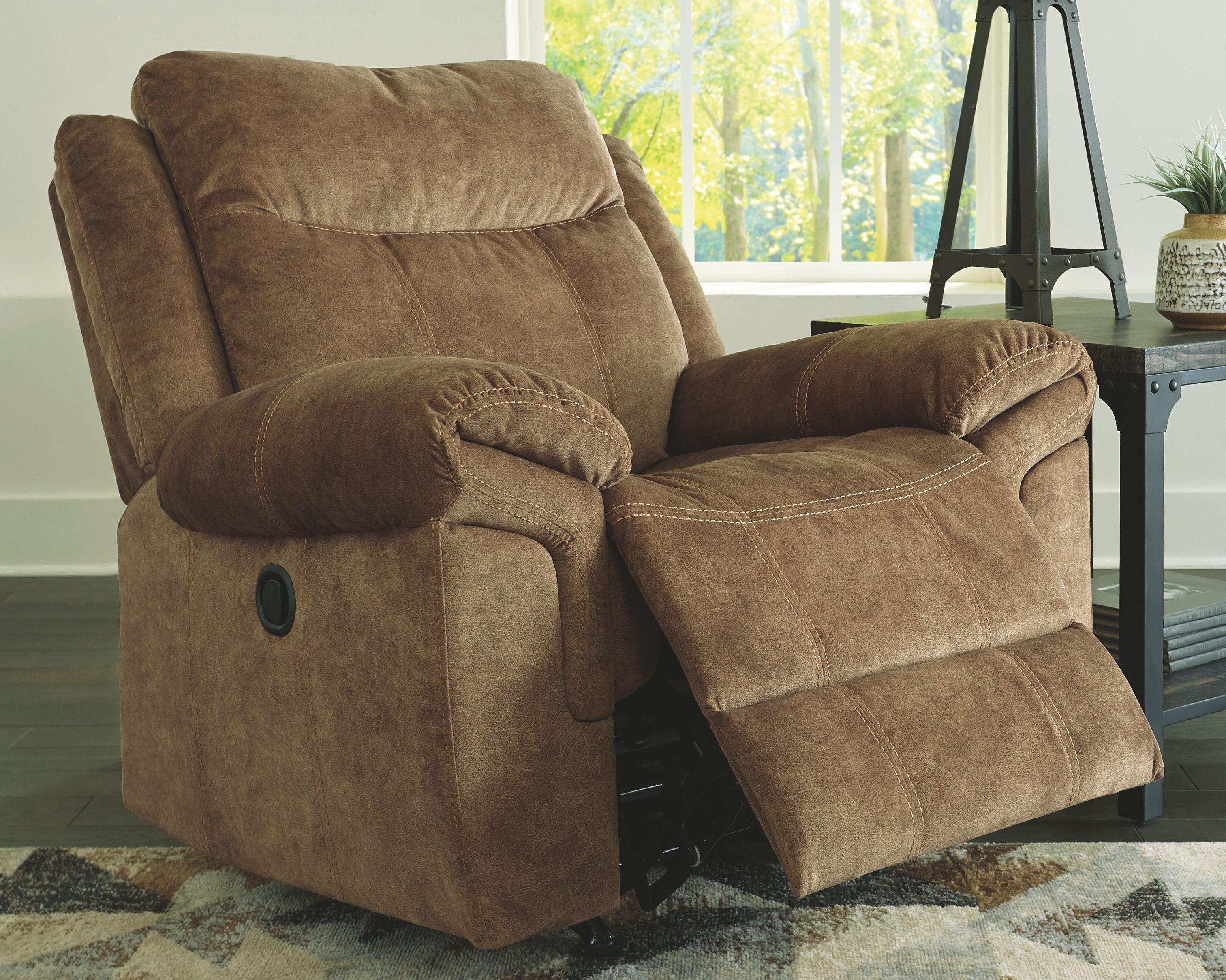 Ashley Furniture - Huddle-up - Nutmeg - Rocker Recliner - 5th Avenue Furniture