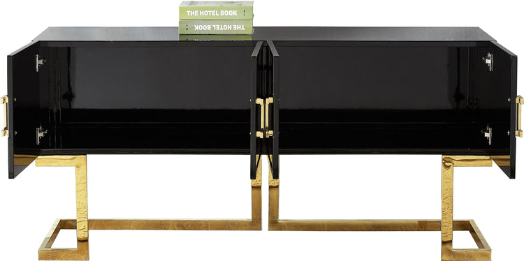 Meridian Furniture - Beth - Sideboard with Gold Legs - 5th Avenue Furniture