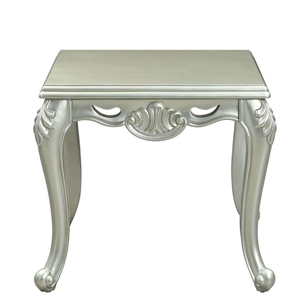 ACME - Qunsia - End Table - Champagne Finish - 5th Avenue Furniture