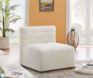 Meridian Furniture - Quincy - Modular Armless Chair - 5th Avenue Furniture