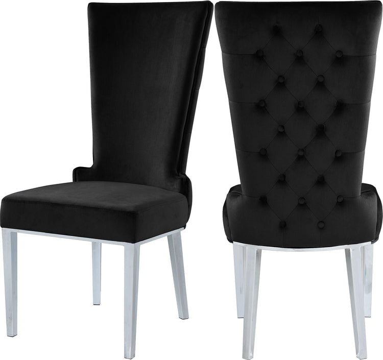 Meridian Furniture - Serafina - Dining Chair (Set of 2) - 5th Avenue Furniture