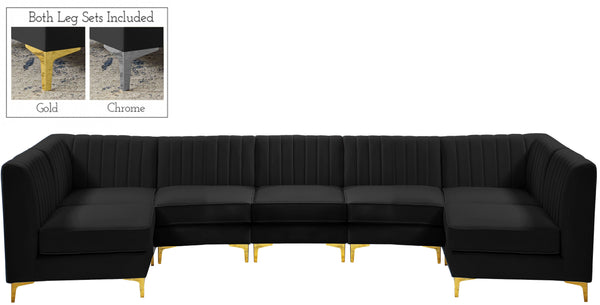 Meridian Furniture - Alina - Sectional - 5th Avenue Furniture