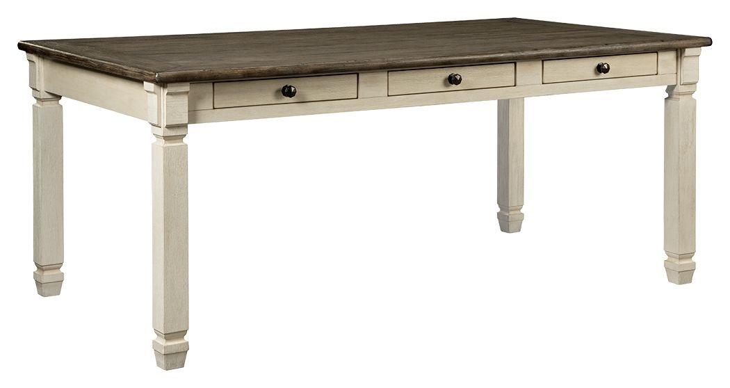 Signature Design by Ashley® - Bolanburg - Beige - Rectangular Dining Room Table - 5th Avenue Furniture