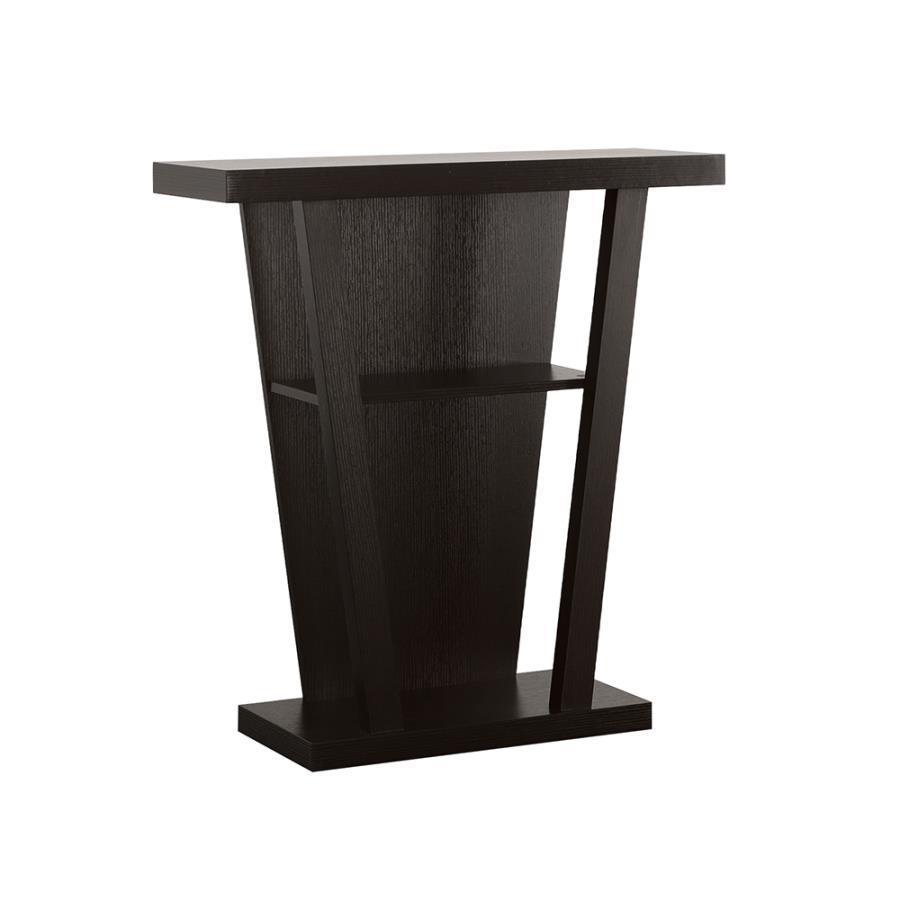 CoasterEveryday - Evanna - 2-Shelf Console Table - Cappuccino - 5th Avenue Furniture