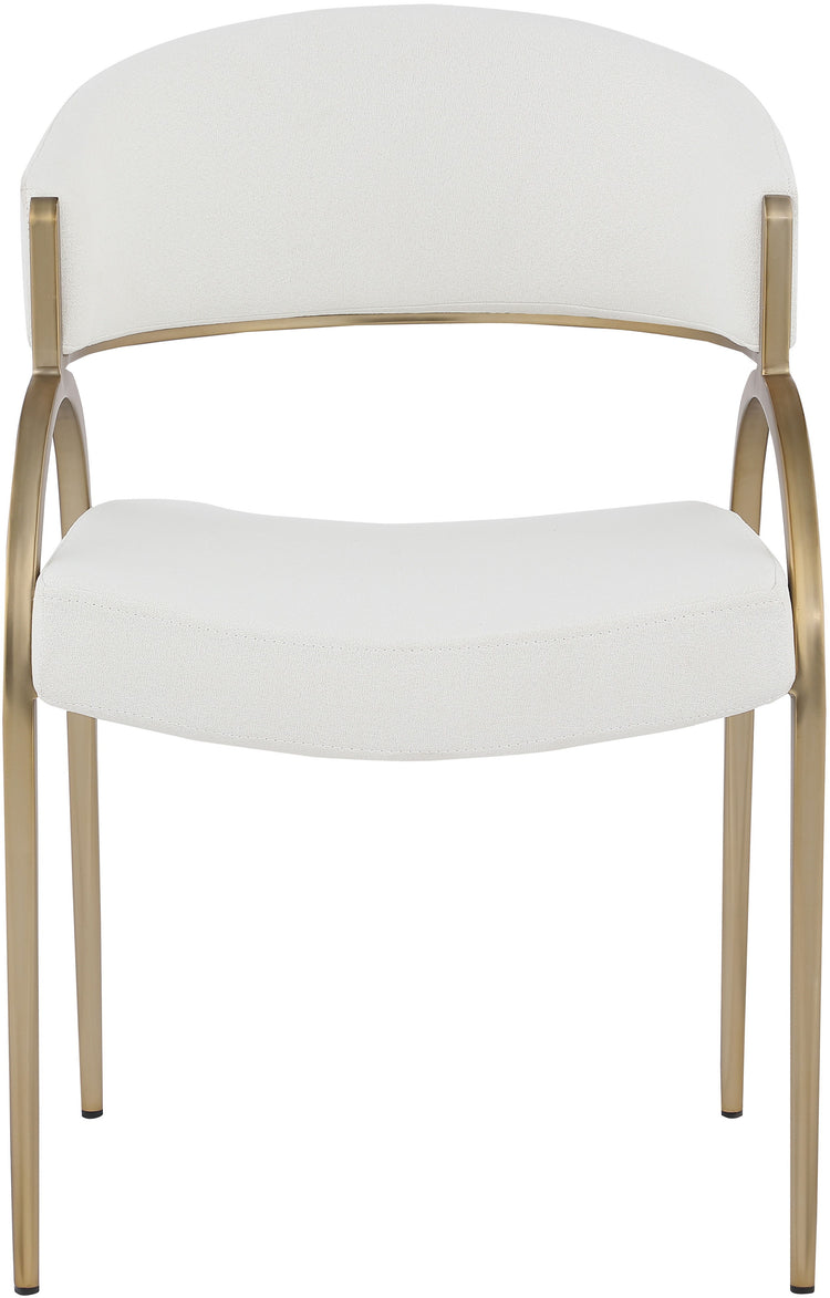 Privet - Dining Chair (Set of 2) - Cream - Fabric - 5th Avenue Furniture