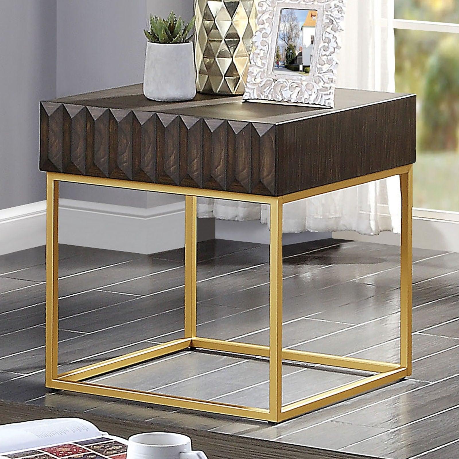 Furniture of America - Augsburg - End Table - 5th Avenue Furniture