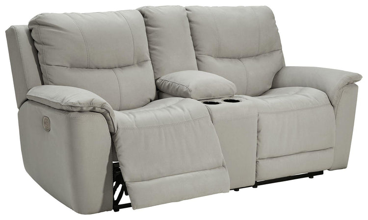 Signature Design by Ashley® - Next-gen Gaucho - Power Reclining Loveseat - 5th Avenue Furniture