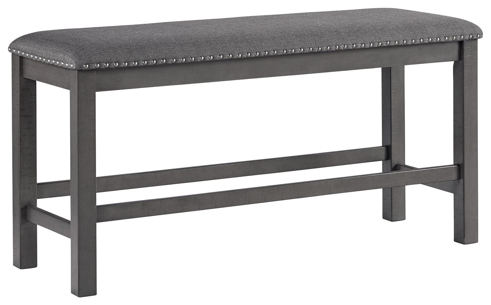 Signature Design by Ashley® - Myshanna - Gray - Double Uph Bench - 5th Avenue Furniture