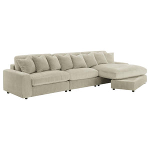 Coaster Fine Furniture - Blaine - 105" Upholstered Reversible Sectional - 5th Avenue Furniture