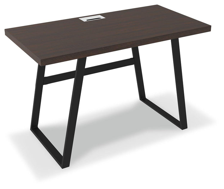 Ashley Furniture - Camiburg - Warm Brown - Home Office Small Desk - 5th Avenue Furniture