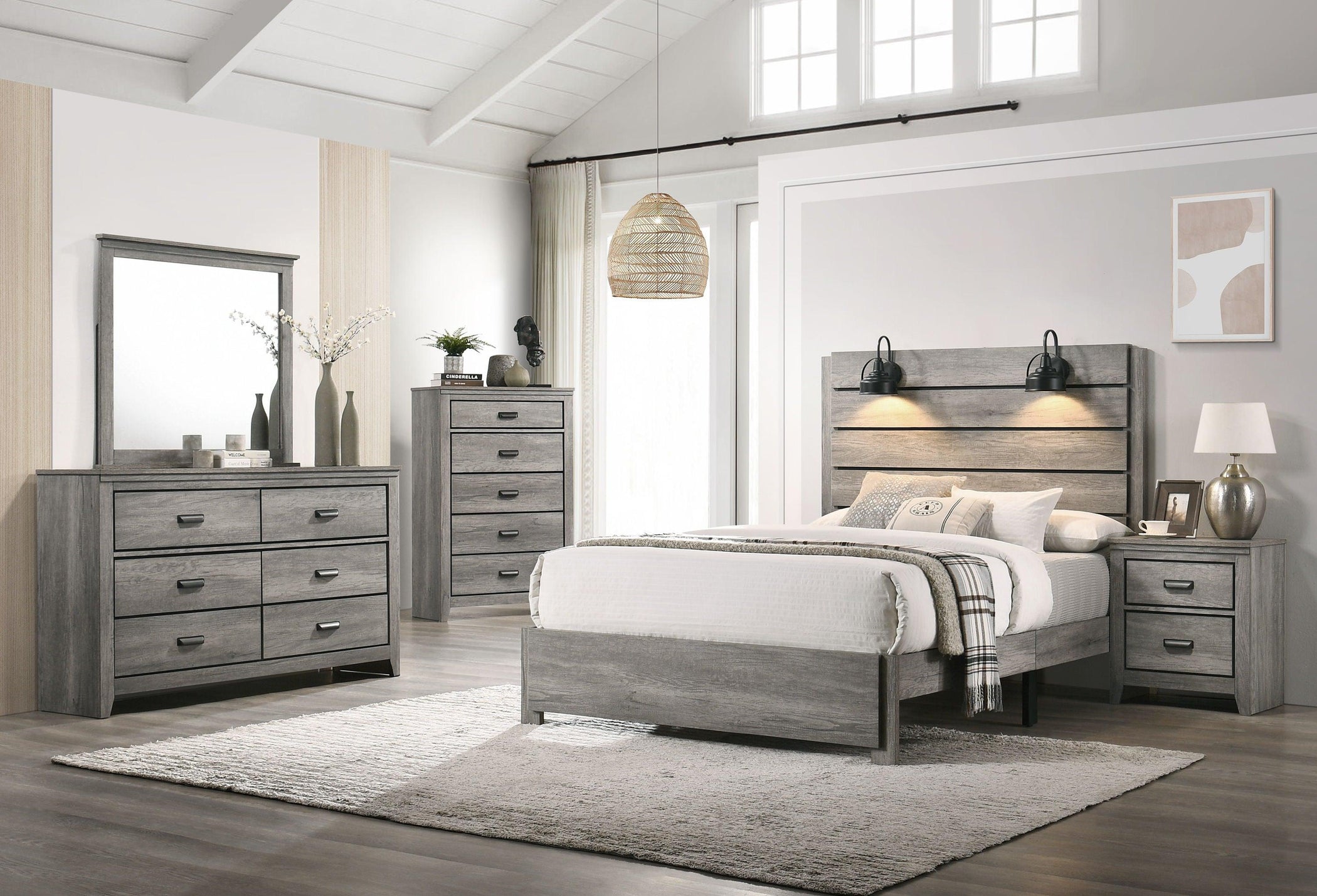 Crown Mark - Carter - Bed In 1 Box - 5th Avenue Furniture