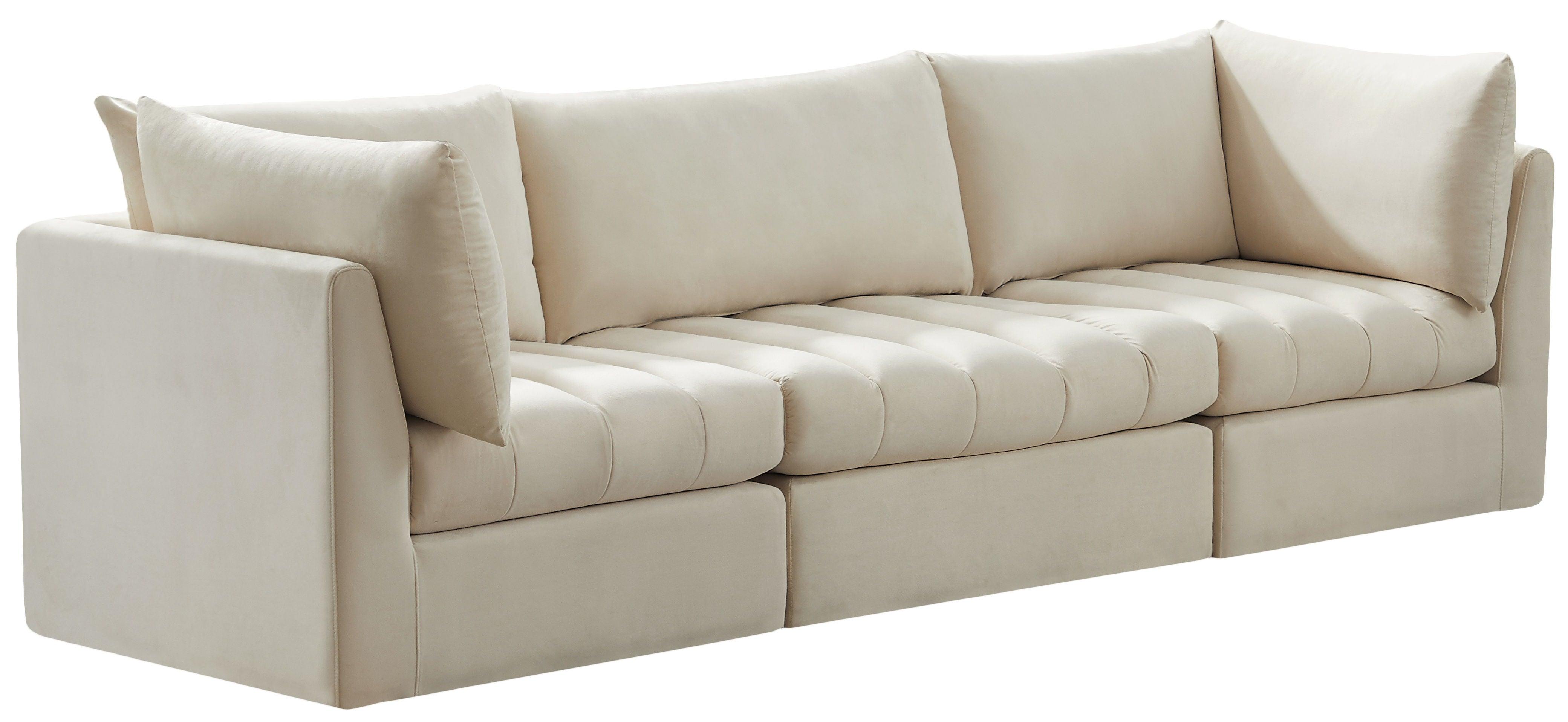 Meridian Furniture - Jacob - Modular 3 Seat Sofa - 5th Avenue Furniture