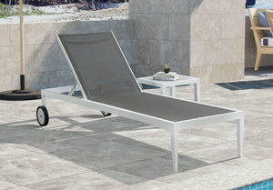 Meridian Furniture - Nizuc - Outdoor Patio End Table - 5th Avenue Furniture