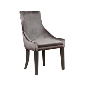 CoasterElevations - Phelps - Upholstered Demi Wing Chairs (Set of 2) - Gray - 5th Avenue Furniture