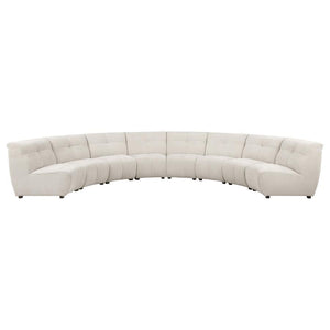 Coaster Fine Furniture - Charlotte - Upholstered Curved Modular Sectional Sofa - 5th Avenue Furniture