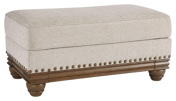 Ashley Furniture - Harleson - Wheat - Ottoman - 5th Avenue Furniture