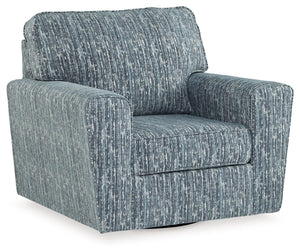 Aterburm - Twilight - Swivel Accent Chair - 5th Avenue Furniture