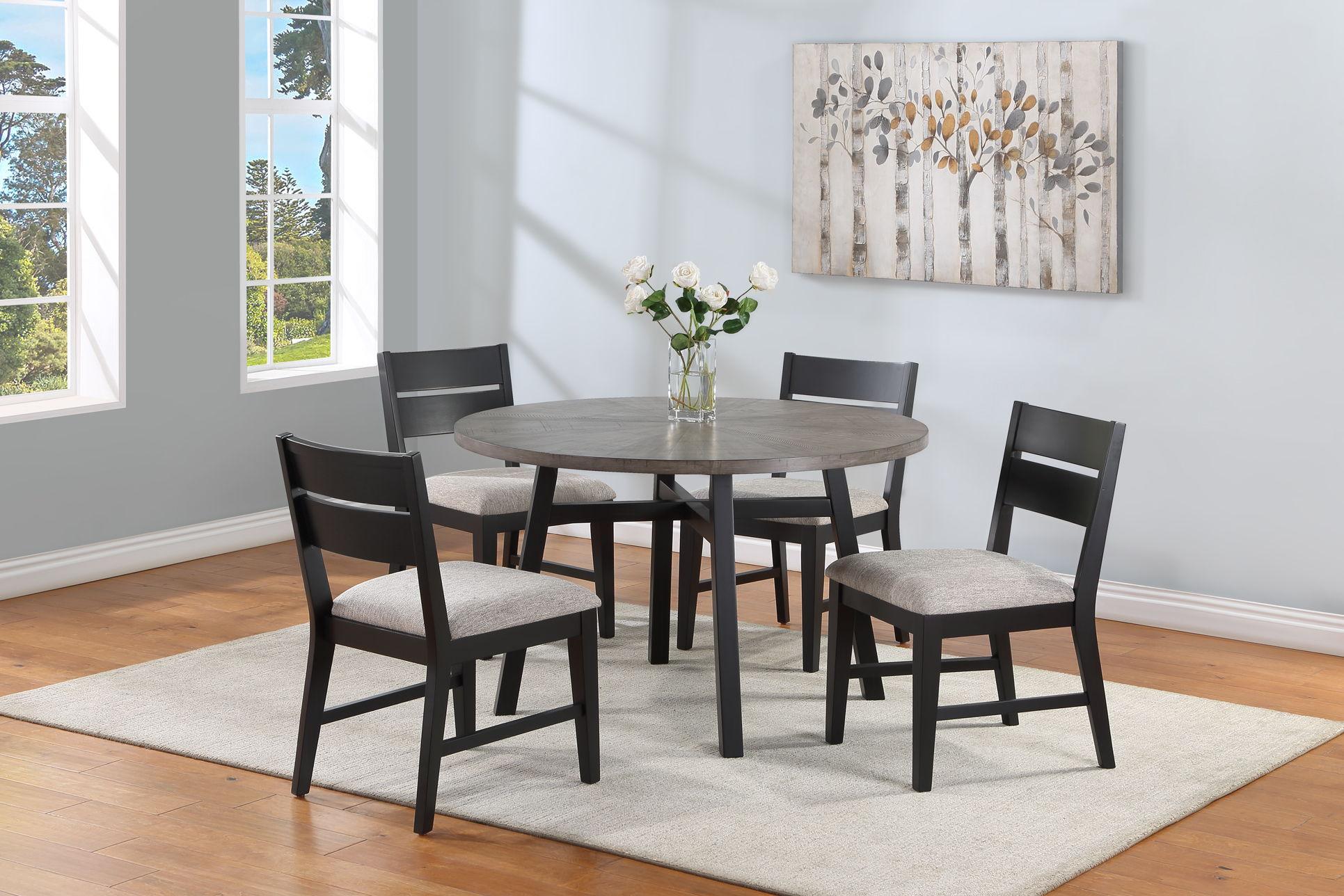 Crown Mark - Mathis - Dining Table - Black - 5th Avenue Furniture