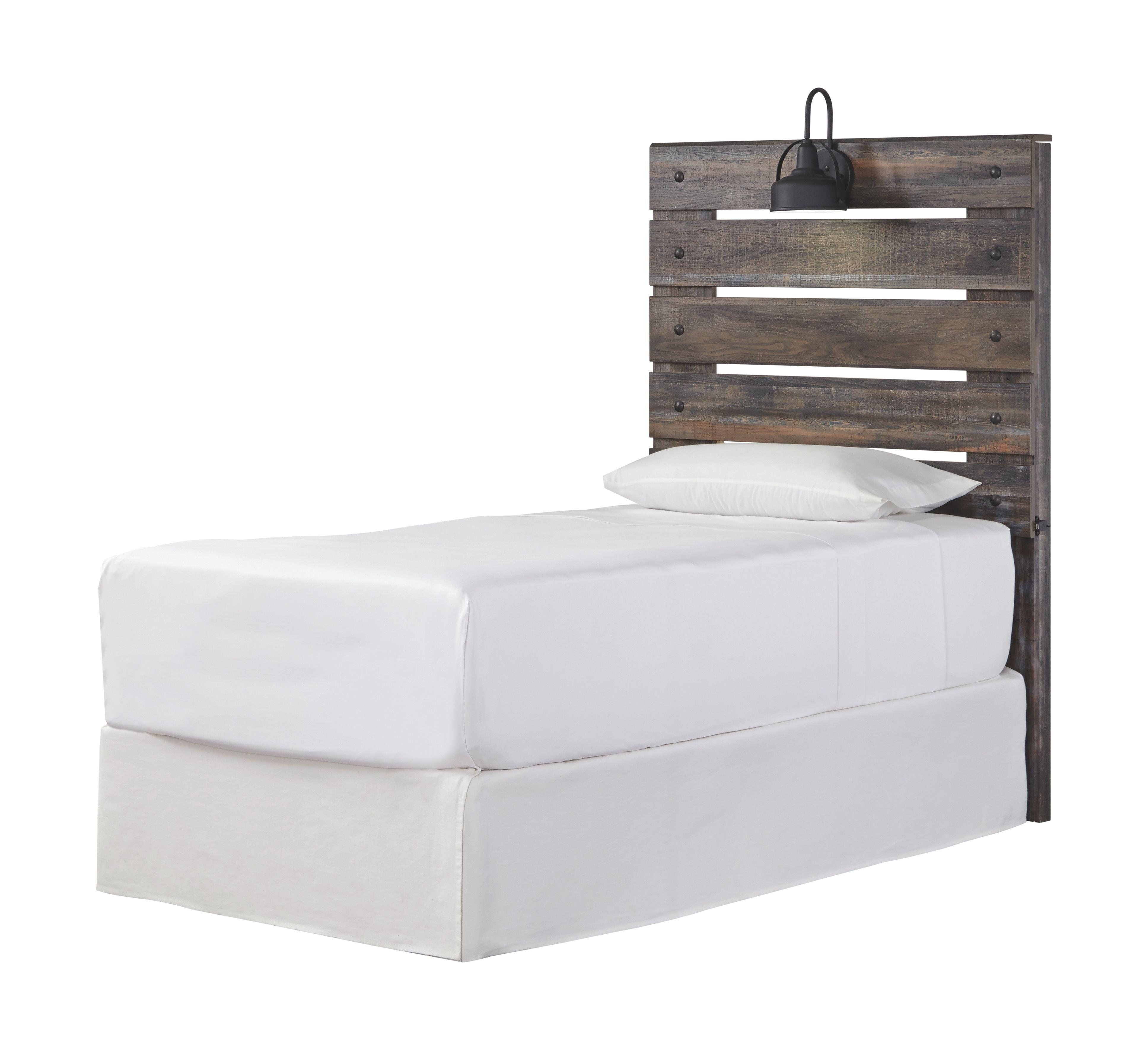 Signature Design by Ashley® - Drystan - Youth Panel Headboard With Bed Frame - 5th Avenue Furniture