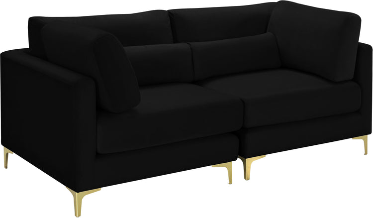 Meridian Furniture - Julia - Modular 2 Seat Sofa - 5th Avenue Furniture