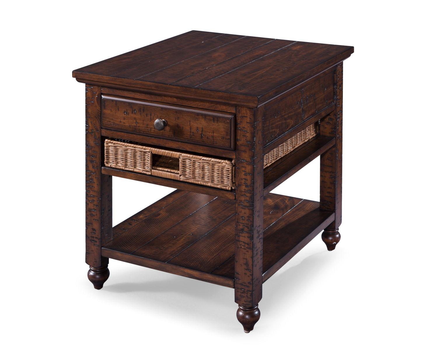 Magnussen Furniture - Cottage Lane - Wood Rectangular End Table - Coffee - 5th Avenue Furniture