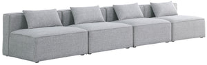 Meridian Furniture - Cube - Modular Sofa Armless 4 Seats - 5th Avenue Furniture